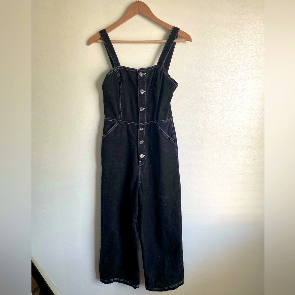 BDG Women's Dark Denim Overalls